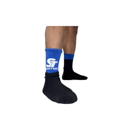 Socktop Crew - Bright Royal Blue