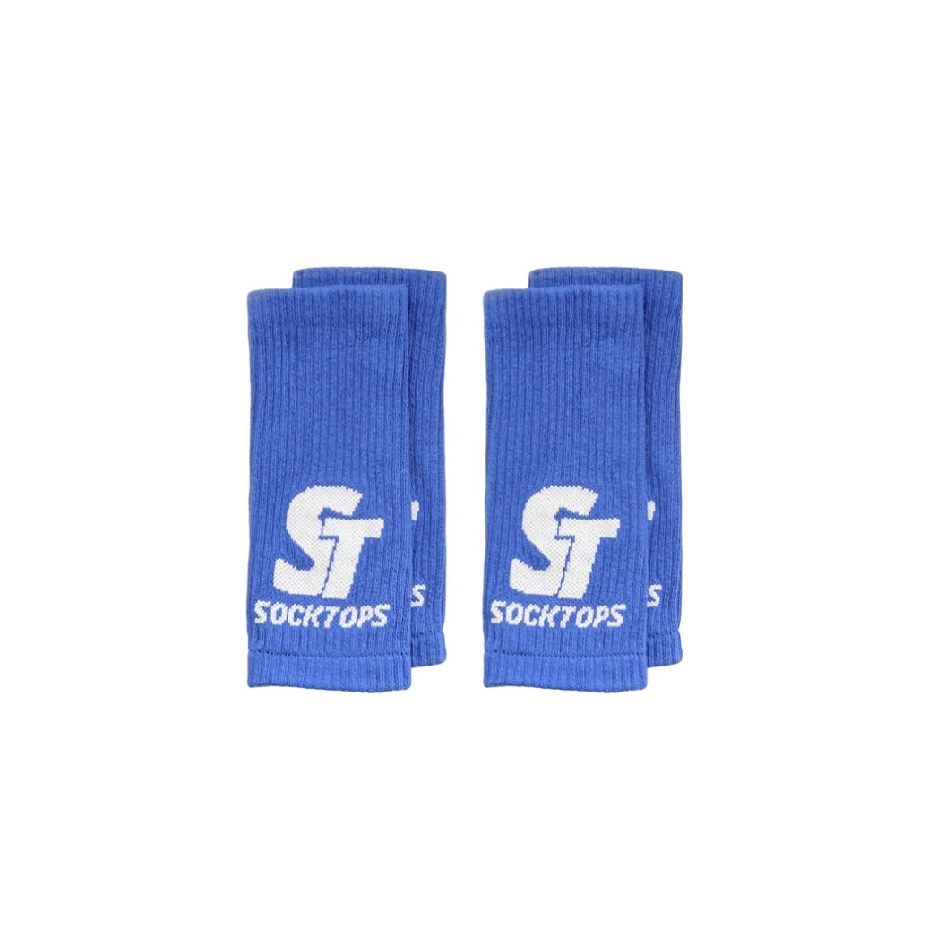 Socktop Crew - Bright Royal Blue Multi Pack