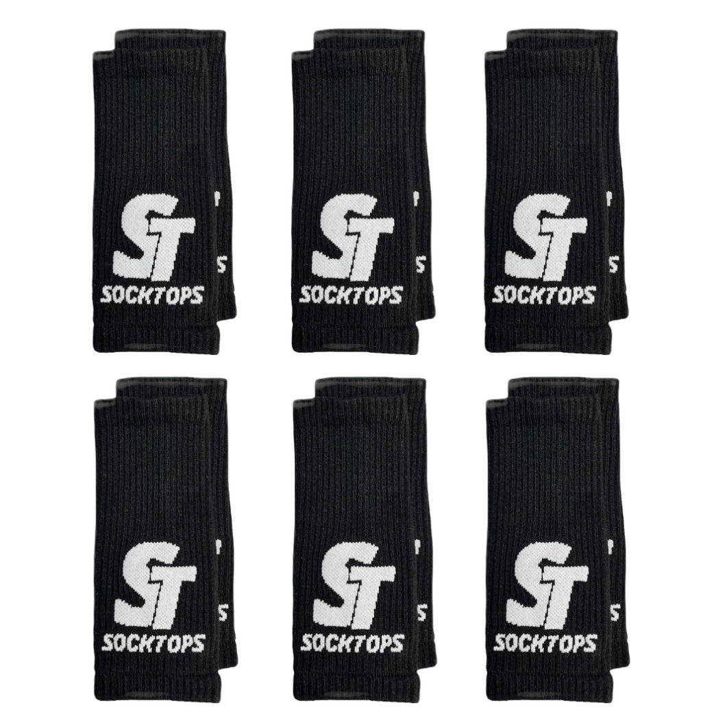 Socktop Crew - Black Multi Pack