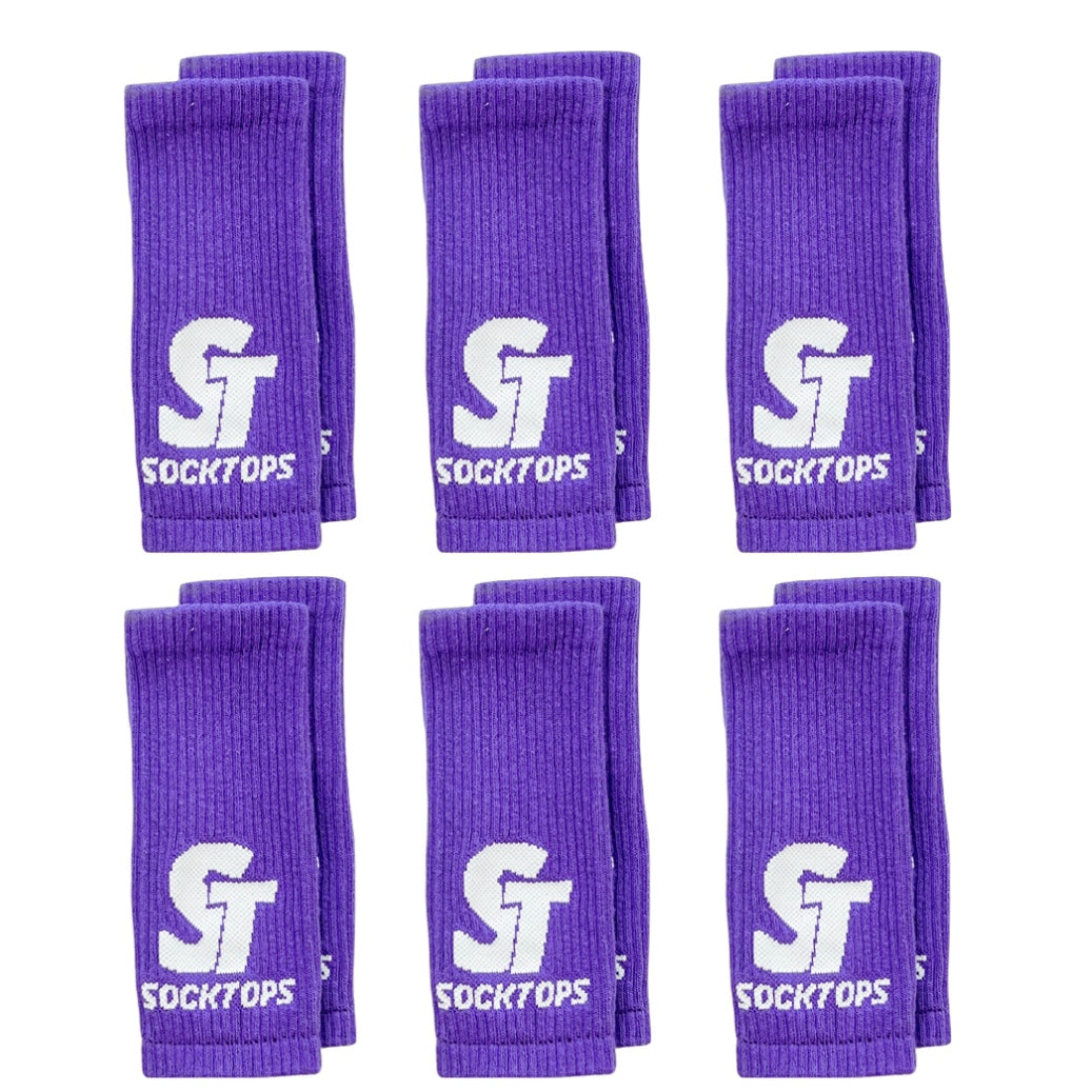 Socktop Crew - Purple Multi Pack